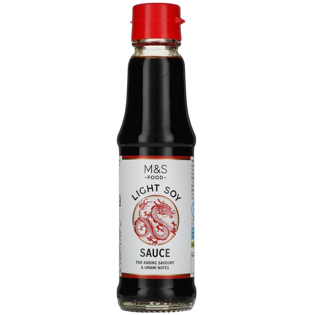M&S light soy sauce 150ml, imported from the UK