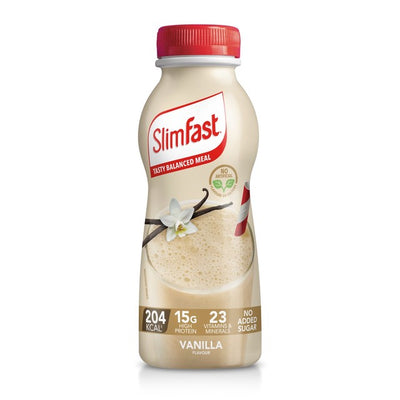 Slim-Fast Vanilje Milkshake Måltidserstatningsshake 325 ml