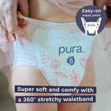 Pura Nappy Pants Size 7, imported from the UK