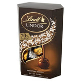Lindt extra dark chocolate truffles 200g box, UK version