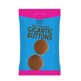 M&S milk chocolate gigantic buttons 150g, imported from the UK