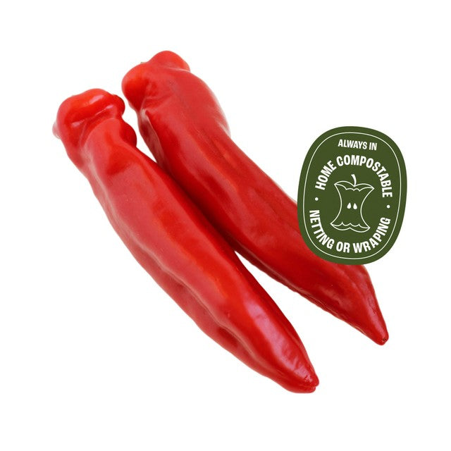 Wholegood Organic Romano Peppers 200g Pack (British brand)