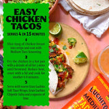 Gran Luchito Soft Taco Wraps 10 Pack, UK version