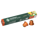 Starbucks Breakfast Blend coffee capsules 10 pack (British brand)