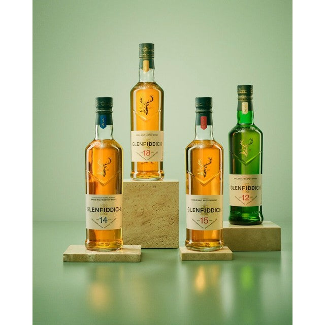 Glenfiddich 15 Year Old Single Malt Whisky, UK version