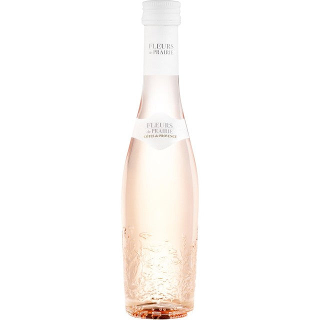 Fleurs de Prairie Cotes de Provence AOP rose wine 18.7cl - British product