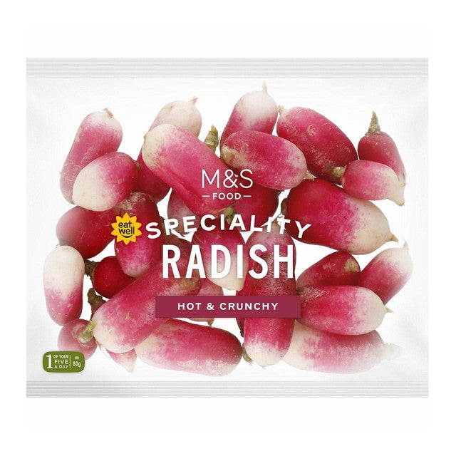 M&S radish salad 150g, imported from the UK