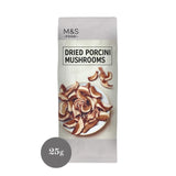 M&S dried porcini mushrooms 25g, imported from the UK