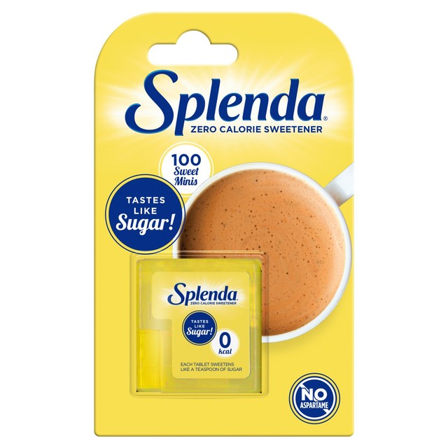 Splenda Minis sugar free sweetener tablets 100 count (British brand)