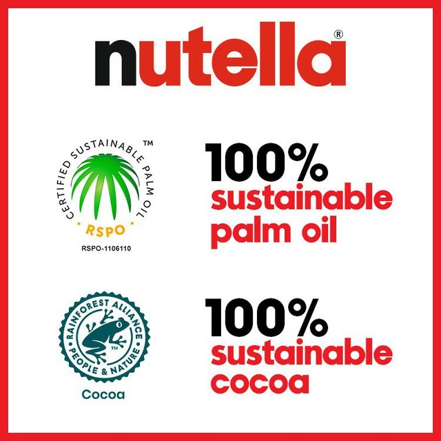 Nutella hazelnut chocolate spread 200g, imported from the UK