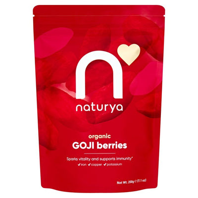 Naturya Baies de Goji biologiques séchées au soleil 200g Snacks de fruits secs