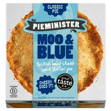 Pieminister Moo & Blue beef and stilton pie 255g, imported from the UK