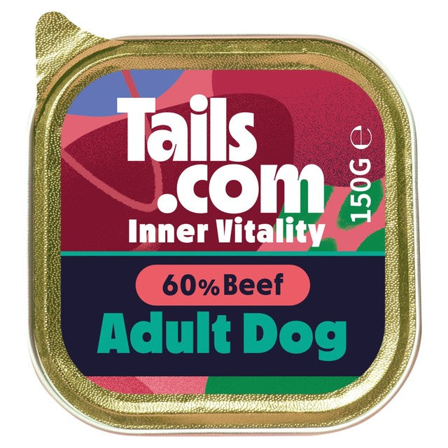Tails Beef Wet Dog Food 150g (British brand)