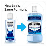 Listerine Advanced Nightly Reset Milder Taste Alcohol Free mouthwash 500ml, UK version