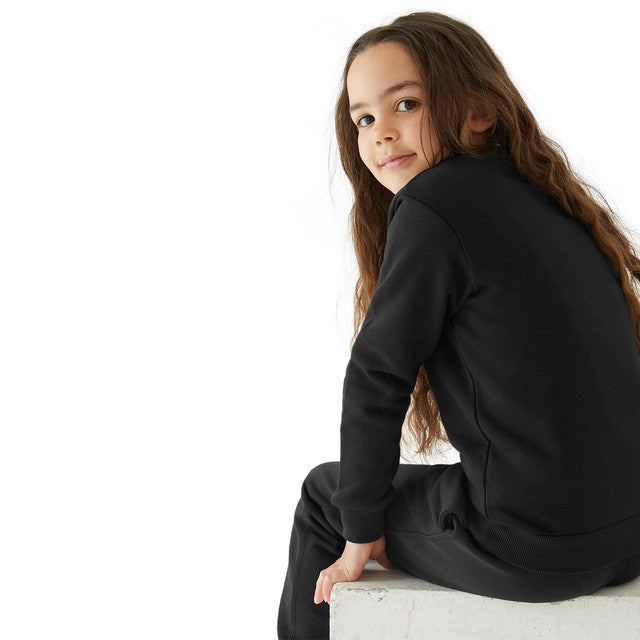 M&S navy school sweatshirt for children aged 8-9 years, imported from the UK
