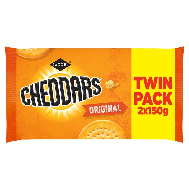 Jacob's Cheddar cheese biscuits 2 x 150g, UK version