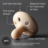 Tommee Tippee Breastlike Soothers 6-18 months pack of 2 (British brand)