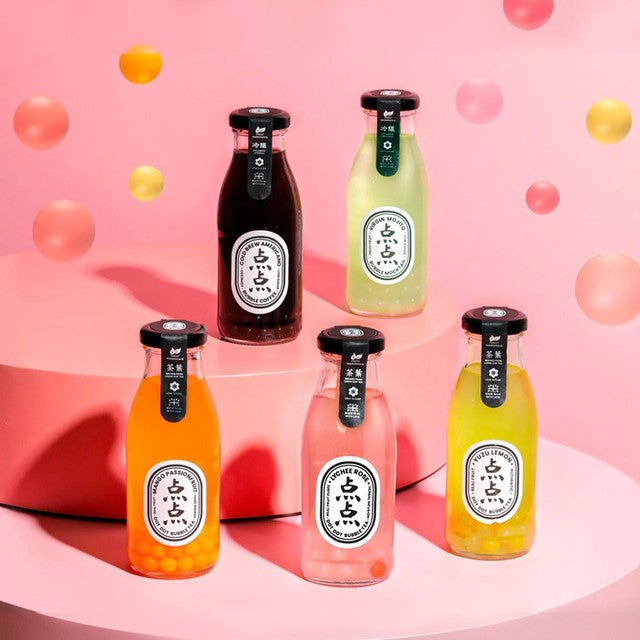 Dot Dot mango passionfruit bubble tea 250ml - British product