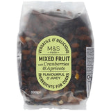 M&S mixed fruit with cranberry and apricot 500g, imported from the UK