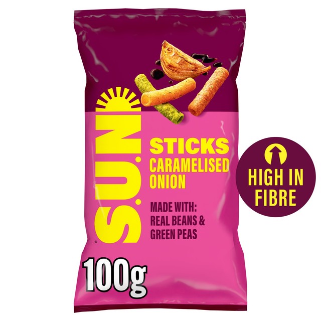 Off the Eaten Path caramelised onion sticks 100g (British brand)