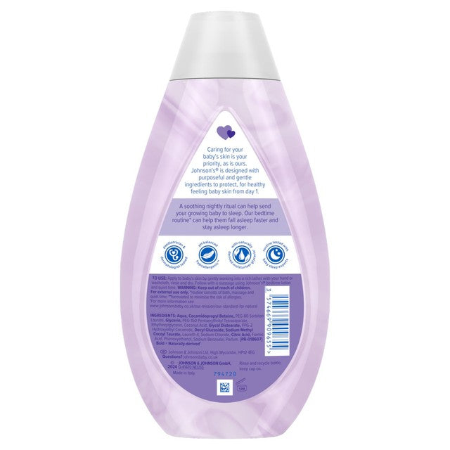 Johnson's Baby Bedtime Wash 500ml, UK version