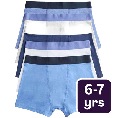 M&S Blue Nautical Children's Trunks 6-7 Years