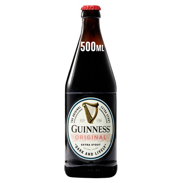 Guinness original stout beer 500ml, UK version