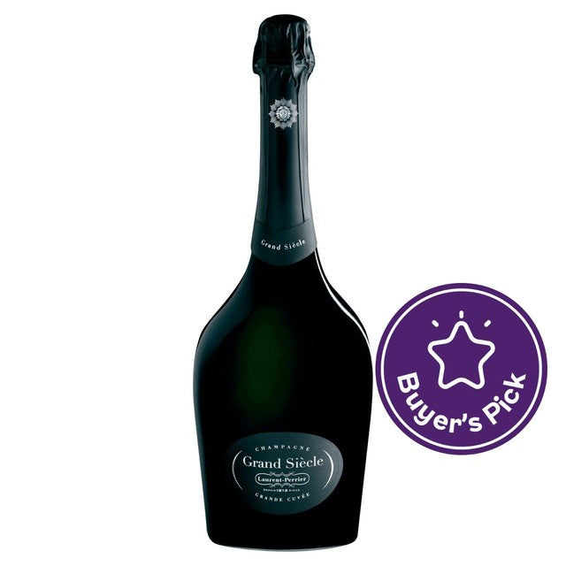 Laurent-Perrier Grand Siècle Champagne 75cl, imported from the UK
