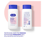 E45 Emollient Shower Cream for dry and sensitive skin 200ml - British product
