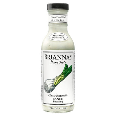 Briannas Classic Buttermilk Ranch Dressing 355ml