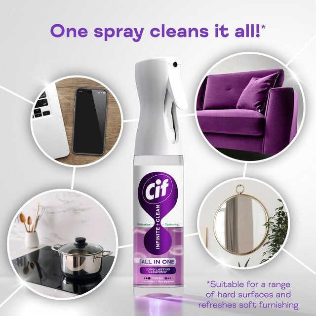 Cif lavender and eucalyptus cleaner spray 280ml - British product