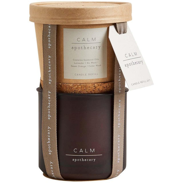 M&S Calm Amber Scented Candle, imported from the UK