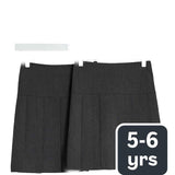 M&S pleated school skirt grey 5-6 years, imported from the UK