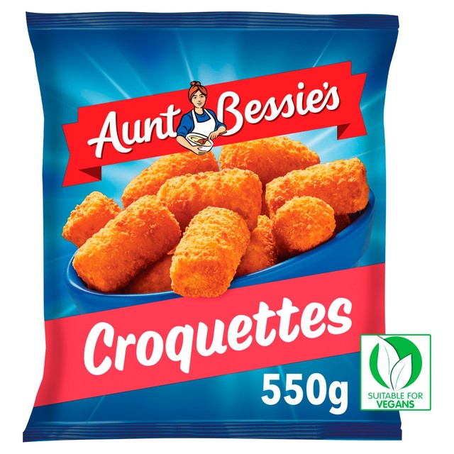 Aunt Bessie's Crunchy Homestyle Croquettes 550g - British product