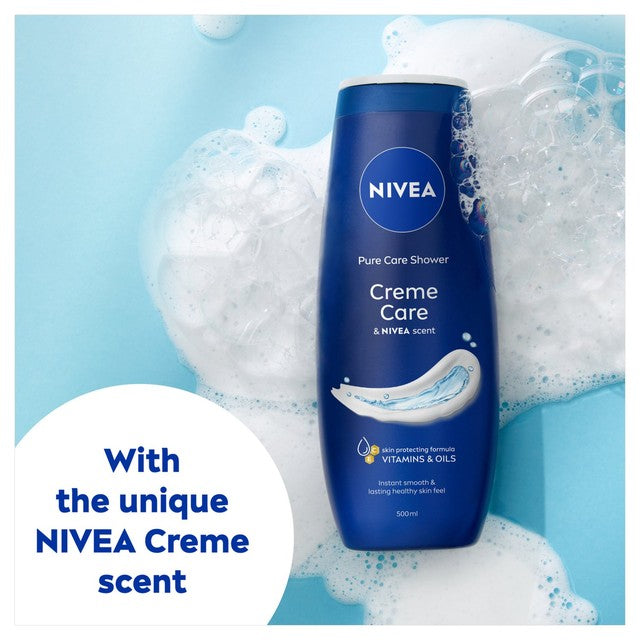 Nivea Creme Care Shower Cream 500ml, imported from the UK