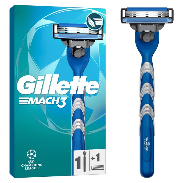Gillette Mach 3 manual razor - British product