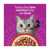 Whiskas wet cat food pouches meaty meals in gravy 12 x 85g (British brand)