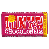 Tony's Chocolonely milk caramel biscuit chocolate bar 180g (British brand)