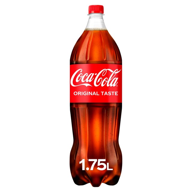 Coca-Cola Original Taste Sparkling Cola 1.75L - British product