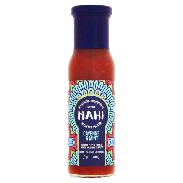 Mahi cayenne & mint sauce 280ml - British product