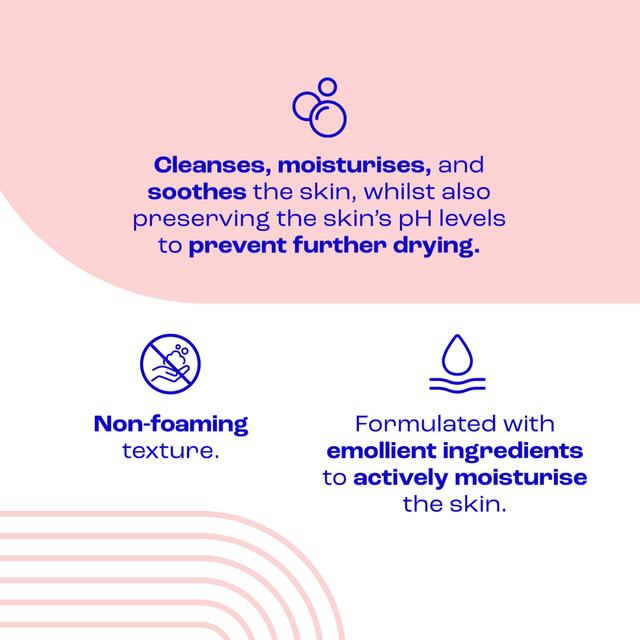 E45 Emollient Wash Cream gentle cleansing for very dry skin Pump   250ml - McGrocer