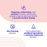 E45 Emollient Wash Cream gentle cleansing for very dry skin Pump   250ml - McGrocer