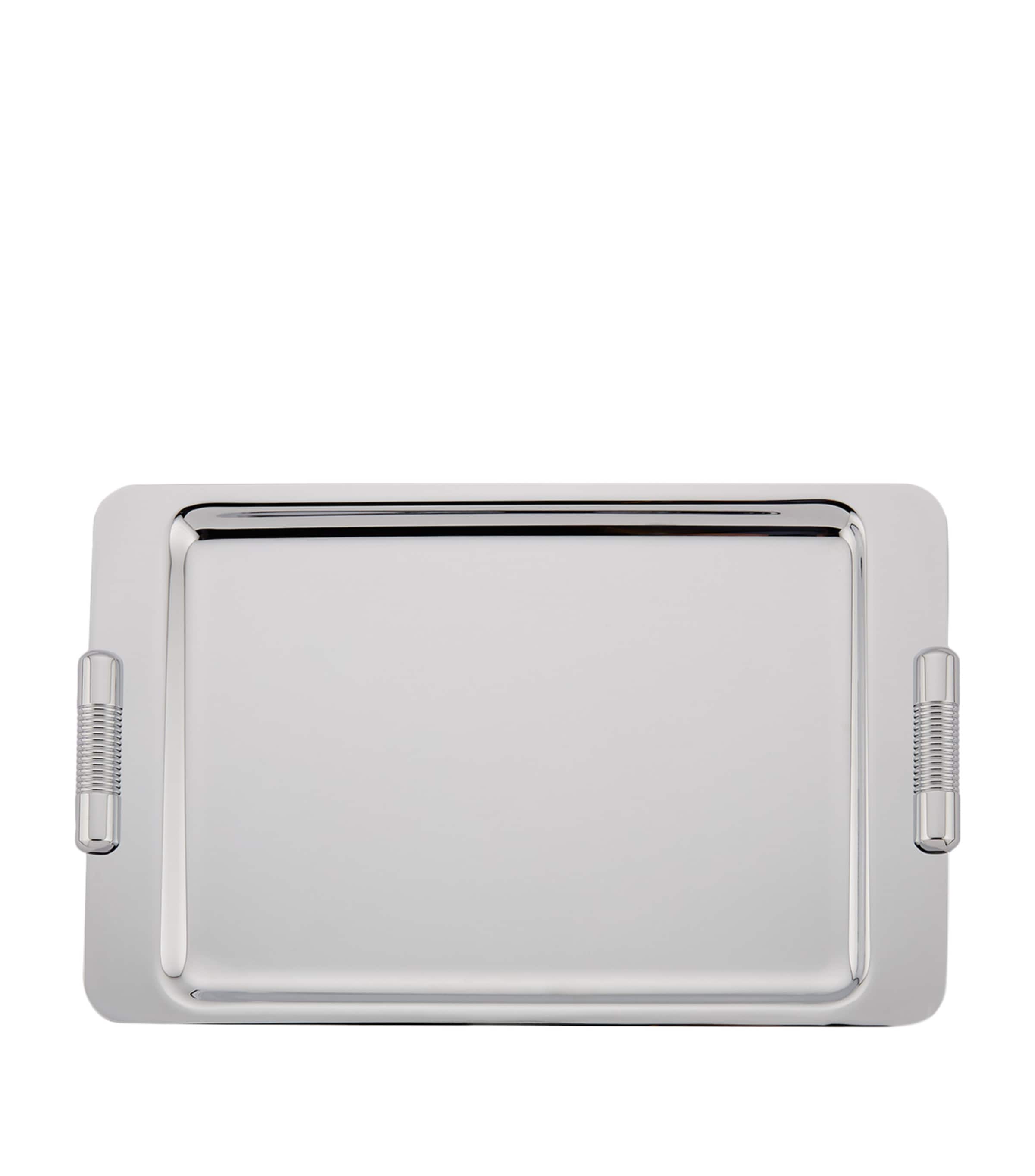 ZODIAC Large Cylinder Chrome Tray (British brand)