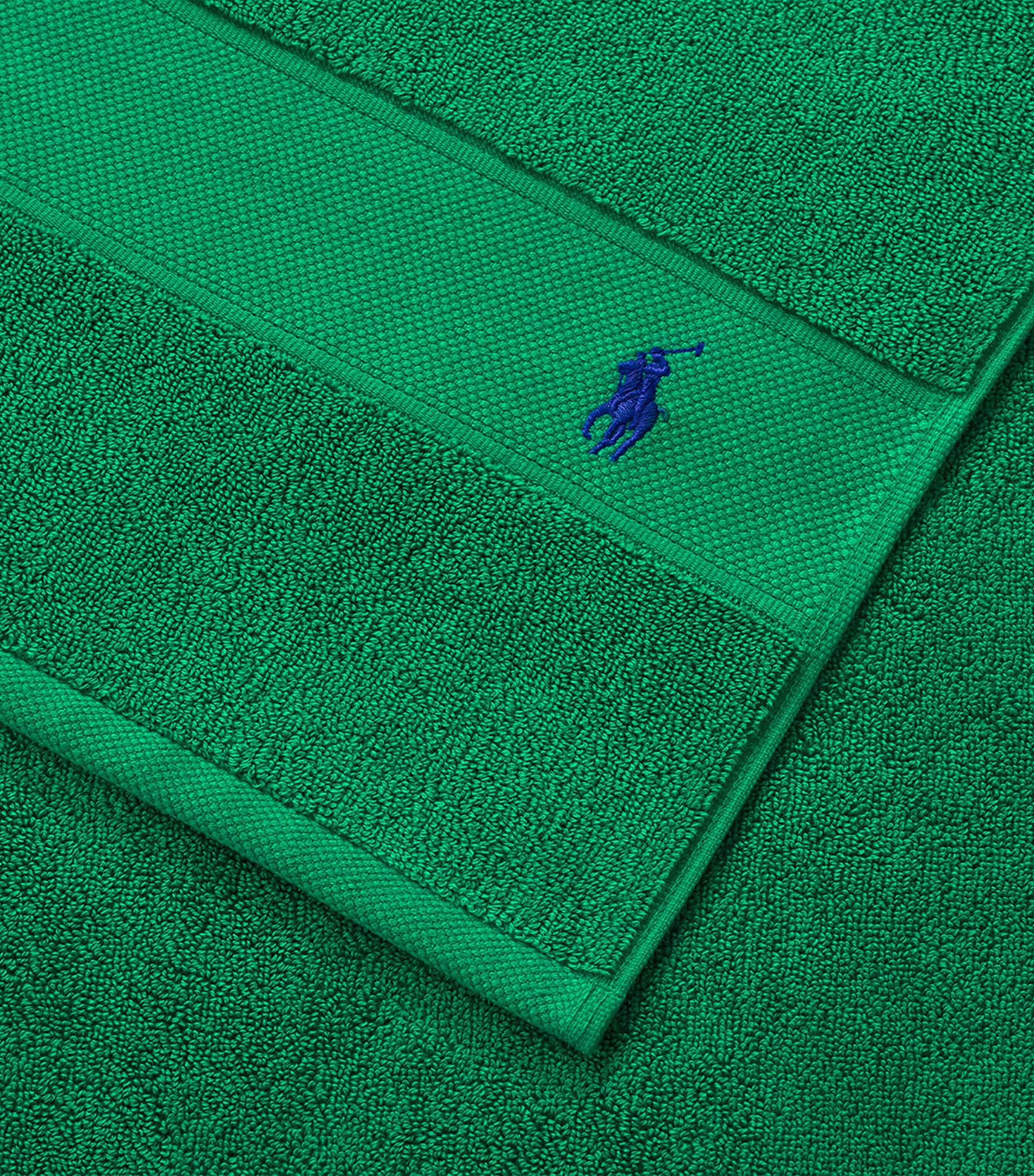 Ralph Lauren Polo Player guest towel 40cm x 75cm, imported from the UK