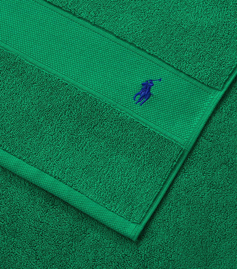 Ralph Lauren Polo Player guest towel 40cm x 75cm, imported from the UK