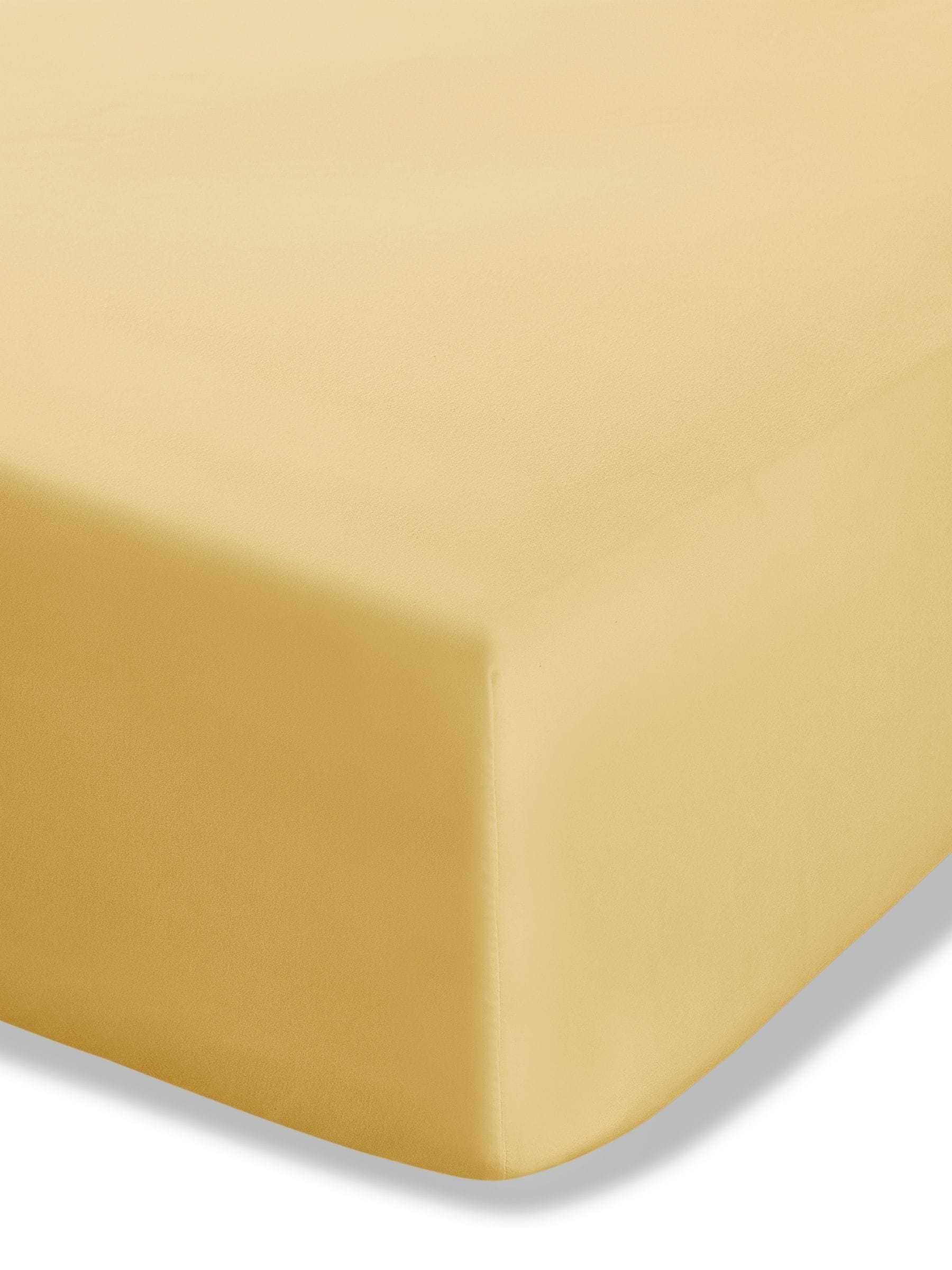 Catherine Lansfield Yellow fitted sheet - British product