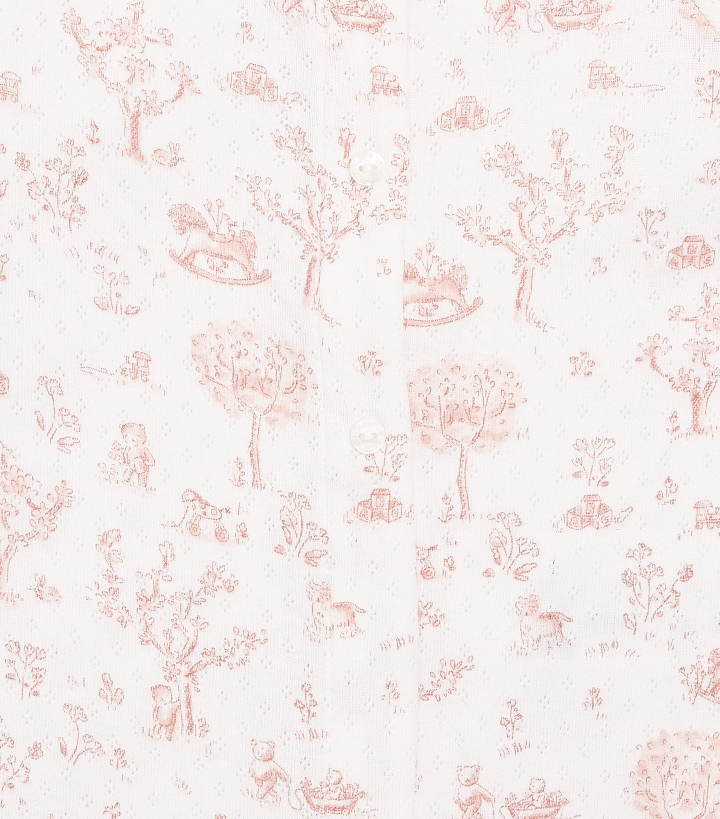 Tartine et Chocolat baby all-in-one woodland toile print 0-24 months (British brand)