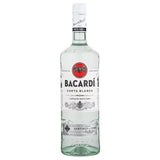 Bacardi Carta Blanca Superior White Rum   1L - McGrocer