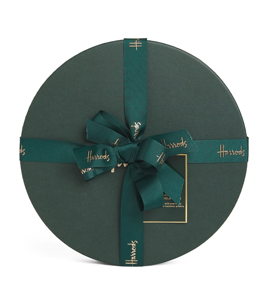 Harrods Belgian mini chocolate selection with mushroom-shaped chocolates and hazelnut praline 560g, UK version
