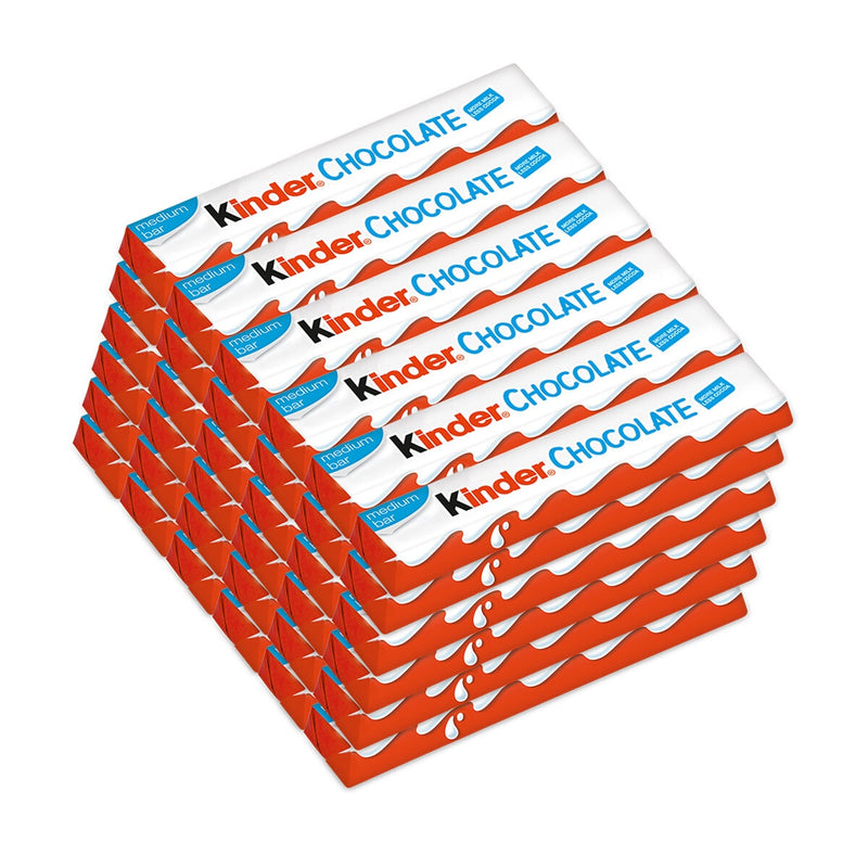 Kinder chocolate snack bar 36 x 21g, UK version